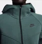 Толстовка женская Nike Sportswear Tech Fleece Windrunner Turquoise FB8338-328