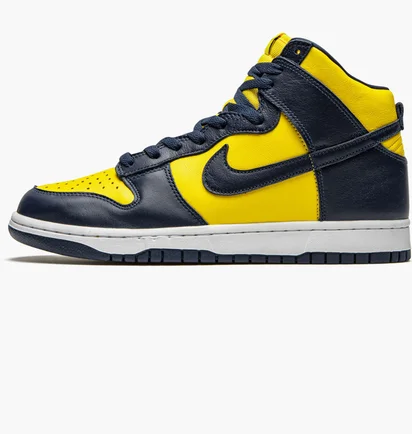 Кросівки чоловічі Nike Dunk High Sp Black/Yellow CZ8149-700