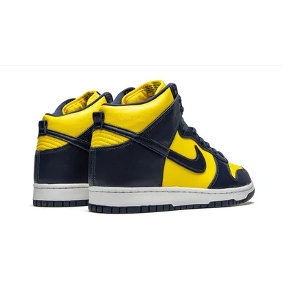 Кросівки чоловічі Nike Dunk High Sp Black/Yellow CZ8149-700