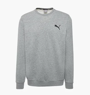 Свитшот мужской Puma Ess Small Logo Crew Tr Grey 58668453