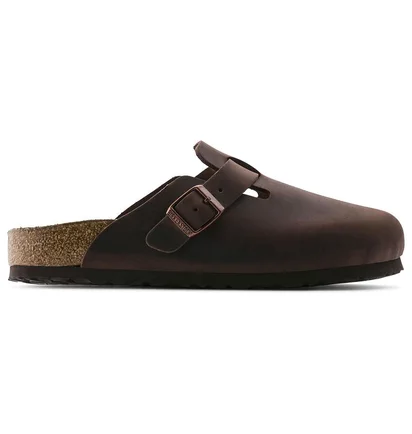 Тапочки унисекс BIRKENSTOCK Boston Soft Footbed Clog Brown 159711