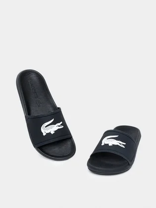 Тапочки мужские Lacoste Croco Black 7-37CMA0018312