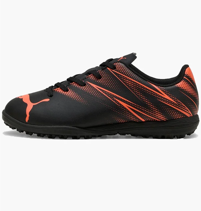 Сороконожки детские Puma Attacanto Black/Orange 107481-12