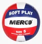 Волейбольний м'яч Merco Fighter Soft Play Red/Blue ID67768