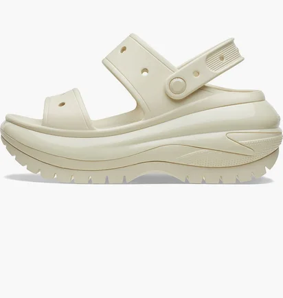Тапочки унисекс CROCS Mega Crush Sandal Beige 207989-2Y2