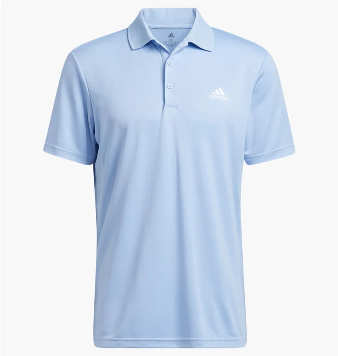 Поло мужское Adidas Performance Golf Light Blue GQ3138