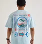 Футболка мужская Nike U Nsw Tee M90 Oc Brandrif Lbr Light Blue HJ0762-474