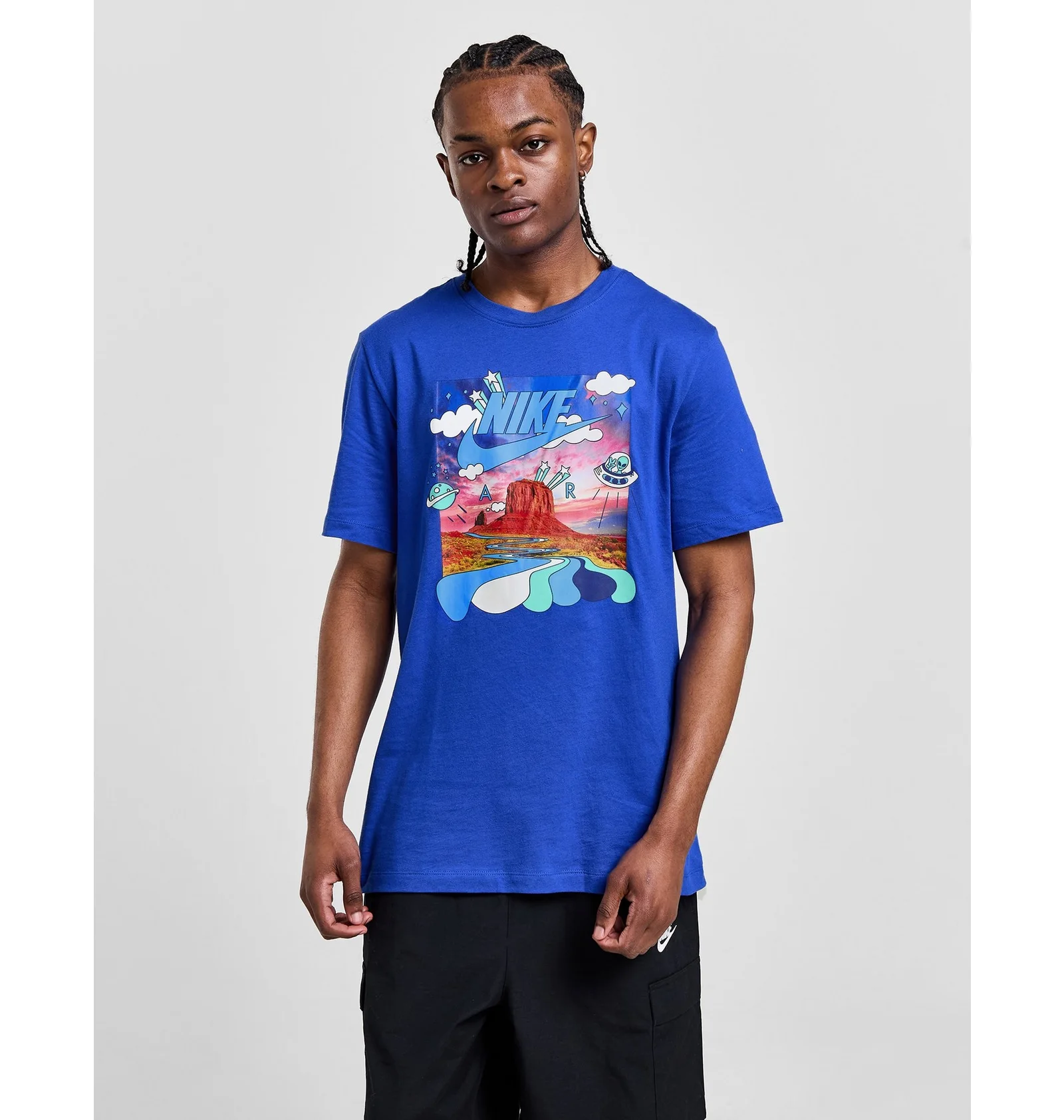 ᐉ Футболка мужская Nike Air Space T-Shirt Blue HJ5468-480
