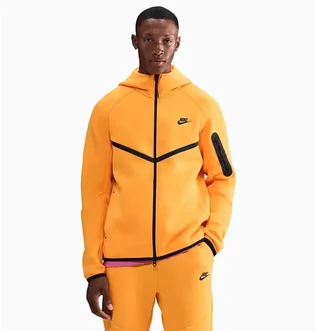 Толстовка мужская Nike Tech Fleece Orange II4587-815