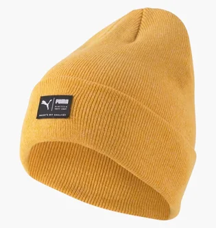 Шапка унисекс Puma Archive Heather Beanie Yellow 021739-15