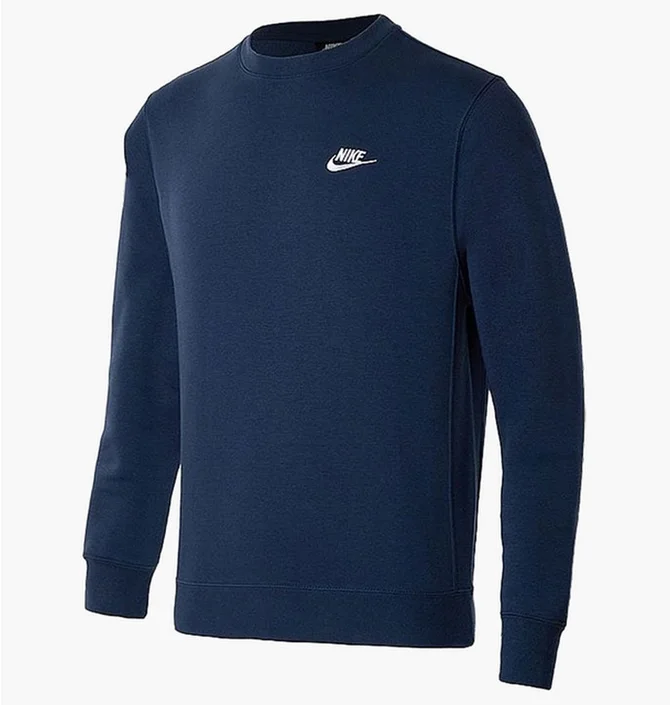 Світшот чоловічий Nike M NSW CLUB CRW BB Blue BV2662-410