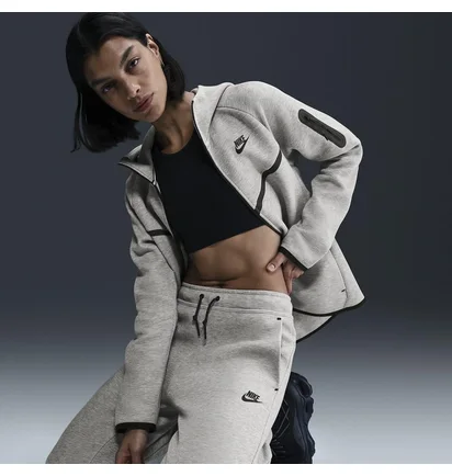 Штани жіночі Nike Sportswear Tech Fleece Grey HV6779-063