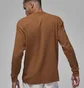 Лонгслив мужской Air Jordan Essentials Waffle Knit Top Brown FD7461-281