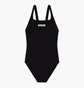 Купальник детский Arena Team Swim Pro Solid L 128 См Black 005755-550