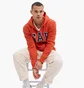 Худи мужское Gap Logo Zip Hoodie Orange 546879421