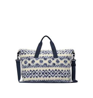 Сумка жіноча Victoria's Secret Cozy Plush Weekender White/Blue 27160241