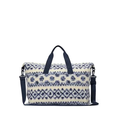 Сумка женская Victoria's Secret Cozy Plush Weekender White/Blue 27160241