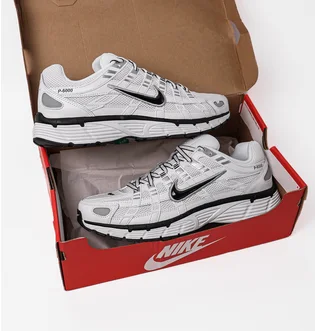 Кроссовки мужские Nike P-6000 White/Metallic CD6404-107