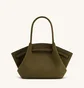 Сумка жіноча JW PEI Hana Medium Faux Suede Tote Bag Olive BB2024BG92786JWP