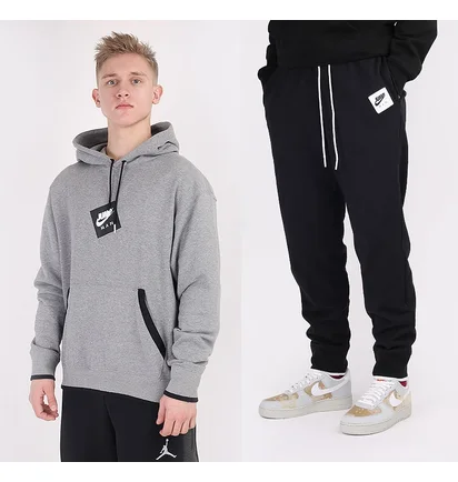Худі чоловіче Air Jordan Jumpman Classics Printed Hoodie Grey CV2244-091