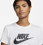Футболка женская Nike Essential Icon Futura Tee White Dx7906-100