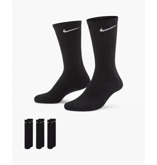 Носки унисекс Nike U Everyday Cush Crew (3 пары) Black SX7664-010