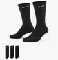 Шкарпетки унісекс Nike U Everyday Cush Crew (3 пари) Black SX7664-010