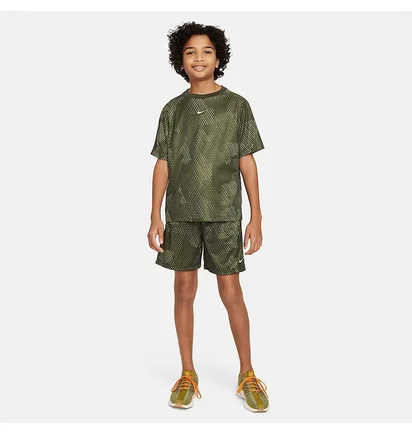 Футболка дитяча Nike Multi Dri-Fit Short-Sleeve Top Camo/Olive FN8694-325