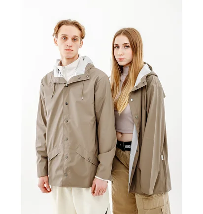Куртка унисекс Rains Jacket Brown 1201-TAUPE