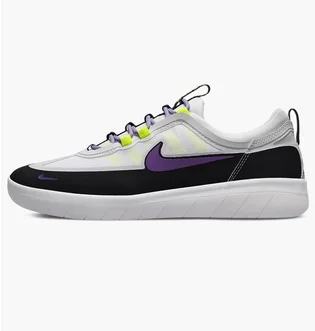 Кроссовки унисекс Nike Skate Shoes White/Black BV2078-009