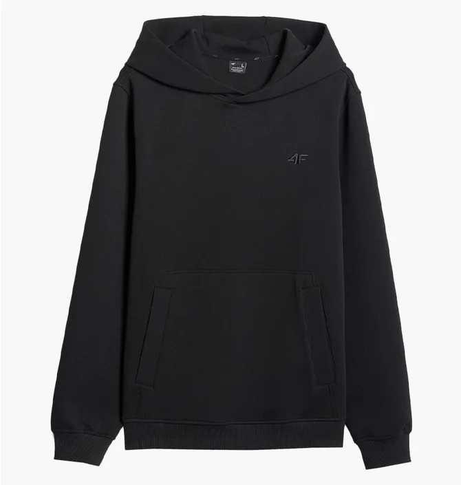 Худі чоловіче 4F Regular Black 4FRSS26TSWSM2793-20S