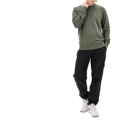 Світшот чоловічий Stone Island Institutional One Olive 811566182-V0059