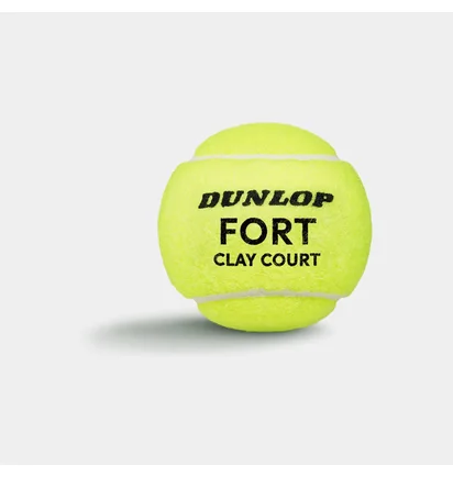 Тенісний м'яч Dunlop Fort Clay Court 4B Green 601613