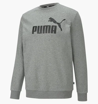 Свитшот мужской Puma Essentials Big Logo Grey 586680-03