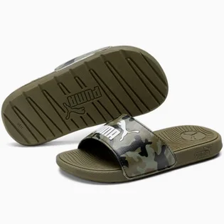 Тапочки дитячі Puma Cool Cat 2.0 Camo/Green 390891-01