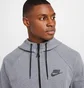 Толстовка мужская Nike Sportswear Tech Fleece Essential Full Zip Grey DD5284-451