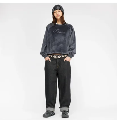 Свитшот унисекс Dime Cursive Grey DIMESP255SMO
