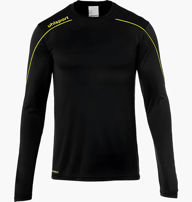 Лонгслів чоловічий Uhlsport Stream 22 Black 100572309