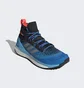 Кроссовки мужские Adidas Terrex Free Hiker Primeblue Hiking Shoes Black/Blue Gz0334
