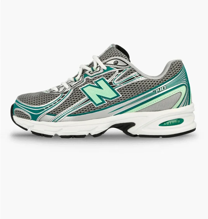 Кроссовки унисекс New Balance 740 Grey/Green U740NC2