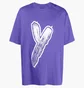 Футболка мужская Adidas Y-3 Logo Gfx Tee Oversized Violet HY1273