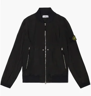 Бомбер мужской Stone Island Nylon Metal Watro-Tc In Econyl® Black K1S154100019-S0020-V0029
