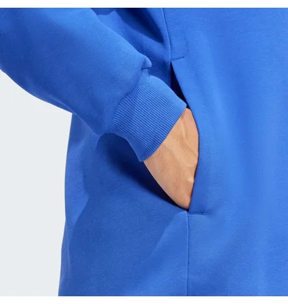 Толстовка мужская Adidas Future Icons Badge Of Sport Full Zip Blue IR9172