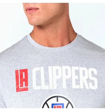 Футболка чоловіча NEW ERA Clippers Grey 60505461