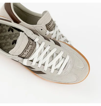 Кроссовки женские Adidas Handball Spezial Off-White Earth Strata Gum Grey JQ8903