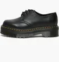 Туфли женские Dr. Martens 1461 Quad Platform Polished Smooth Black 25567001
