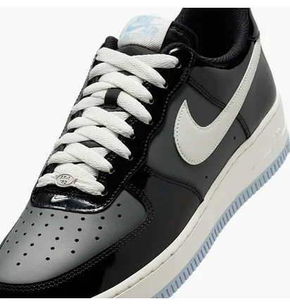 Кроссовки мужские Nike Air Force 1 07 Grey/Black IB7676-001