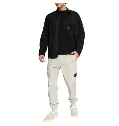 Куртка мужская Stone Island Overshirt Black L1S151200032-S0003-V0029