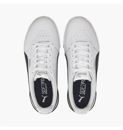 Кроссовки женские Puma Carina White/Black 370325-21