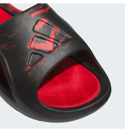 Тапочки унисекс Adidas Adicane Slides Black/Red JH6548